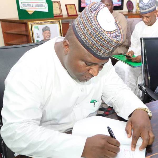 Dayyabu Tijjani at COVERS Signing Ceremony